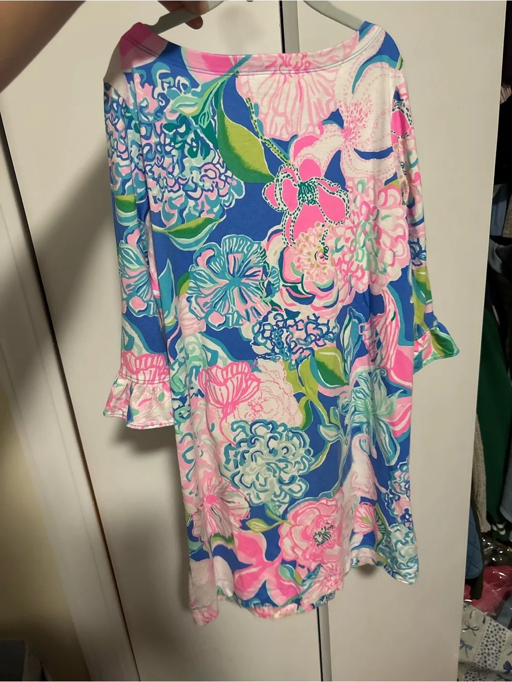 Lilly Pulitzer dress kids large 8-10 floral print